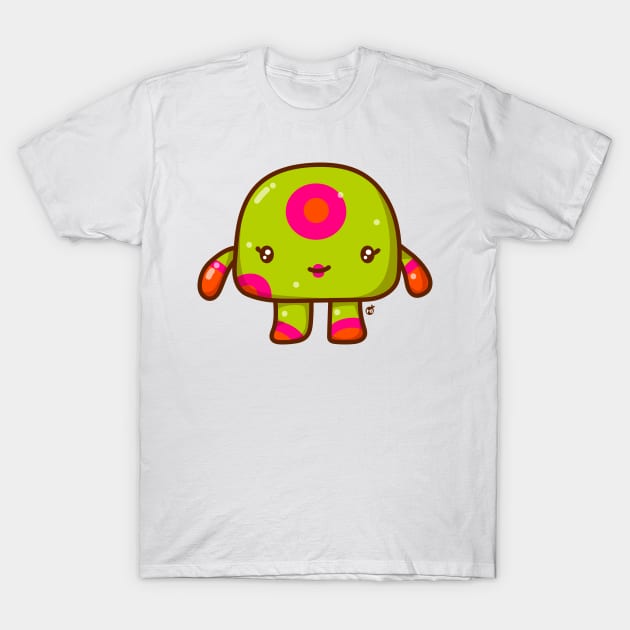 Gummy Girl Circle MS T-Shirt by MisturaDesign
